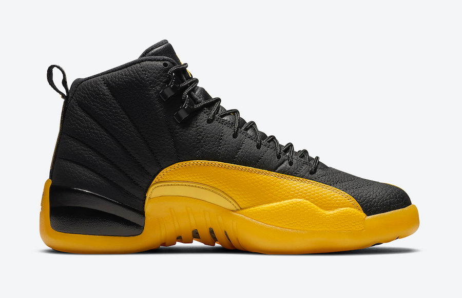 Jordan 12 Retro Black University Gold