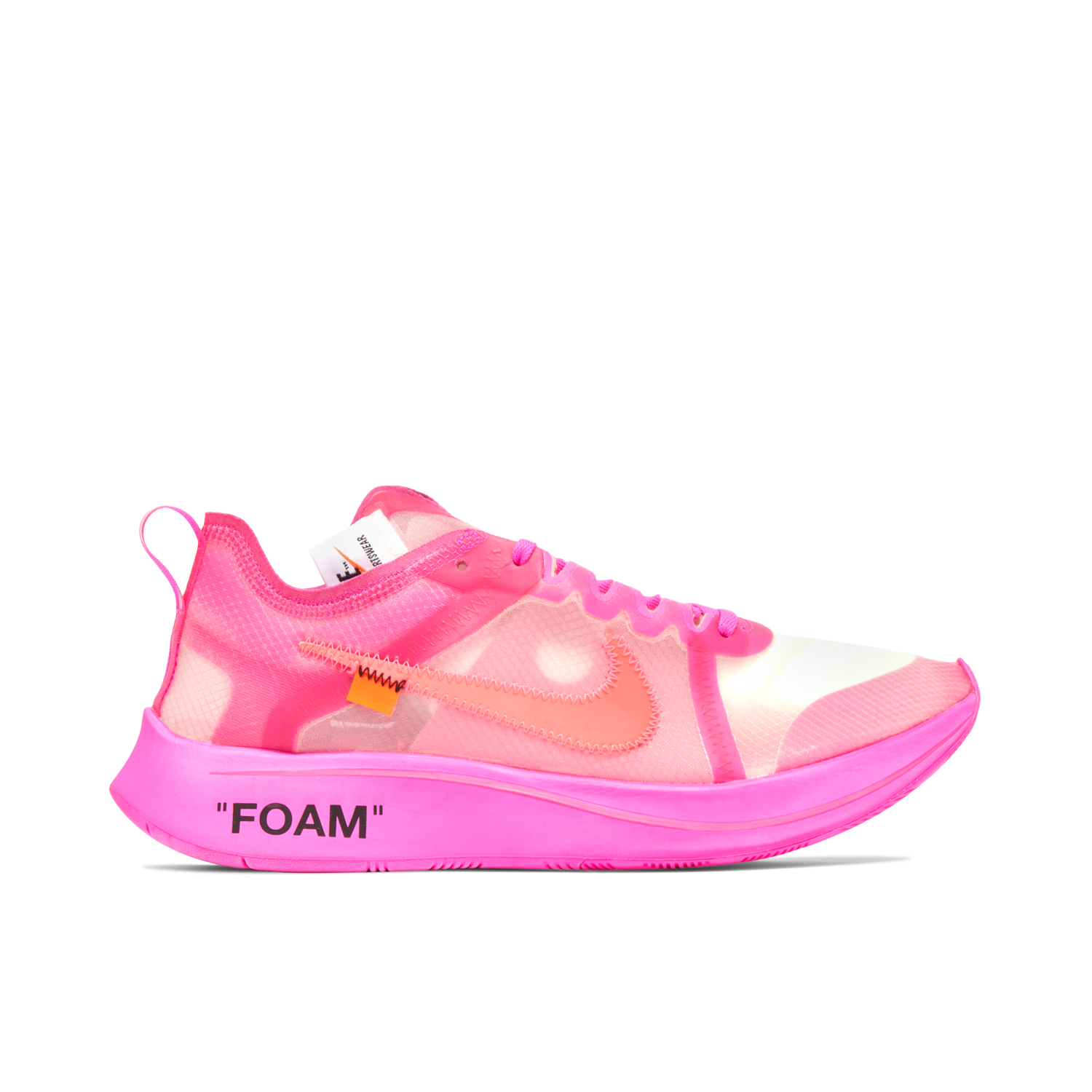 Zoom Fly SP Tulip Pink x Off-White