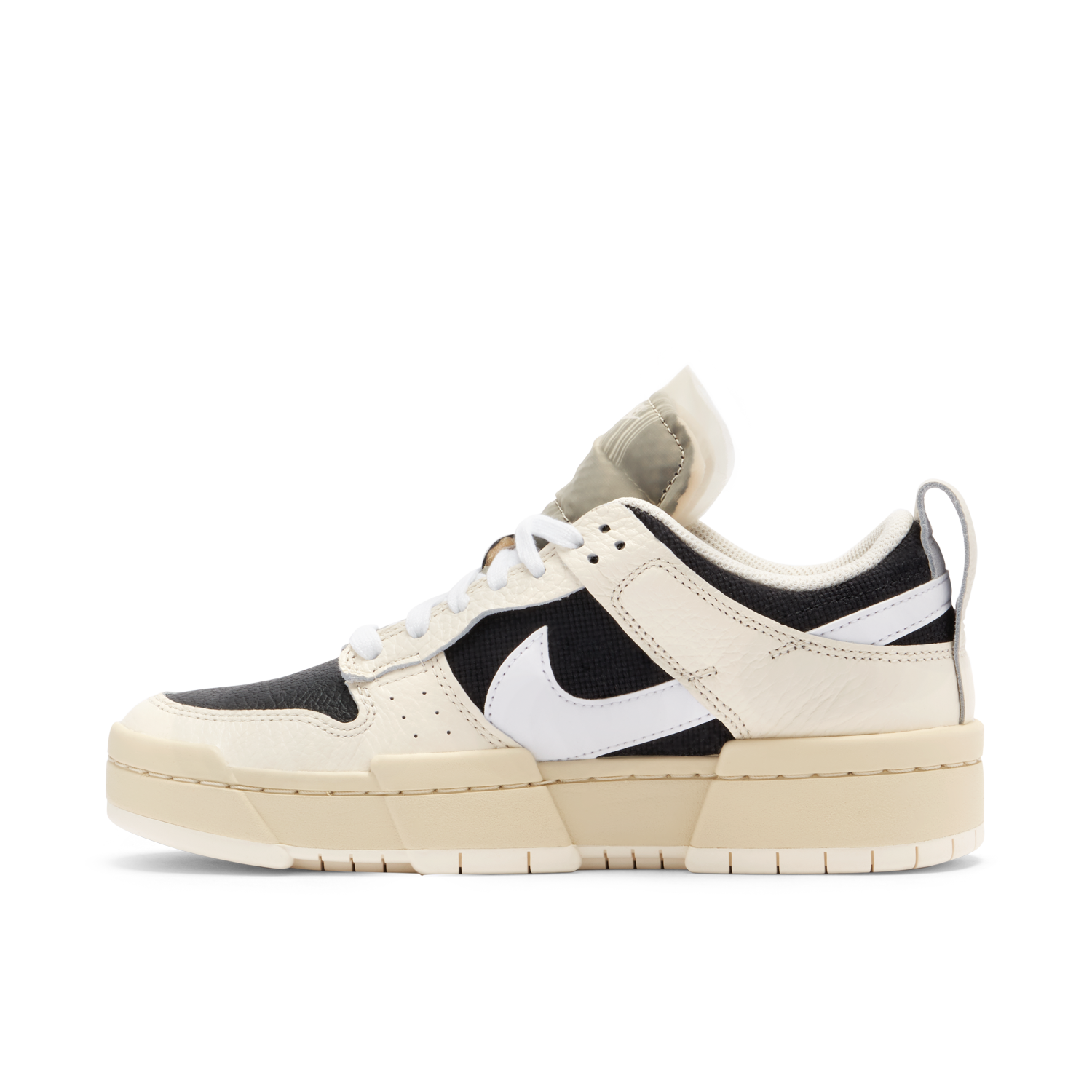 Nike Dunk Low Disrupt Ivory Black Womens