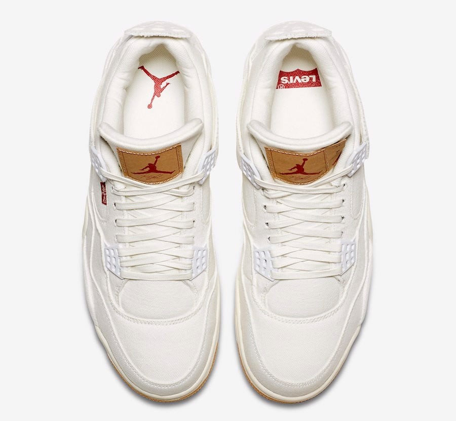 Air Jordan 4 Retro White Denim x Levi’s